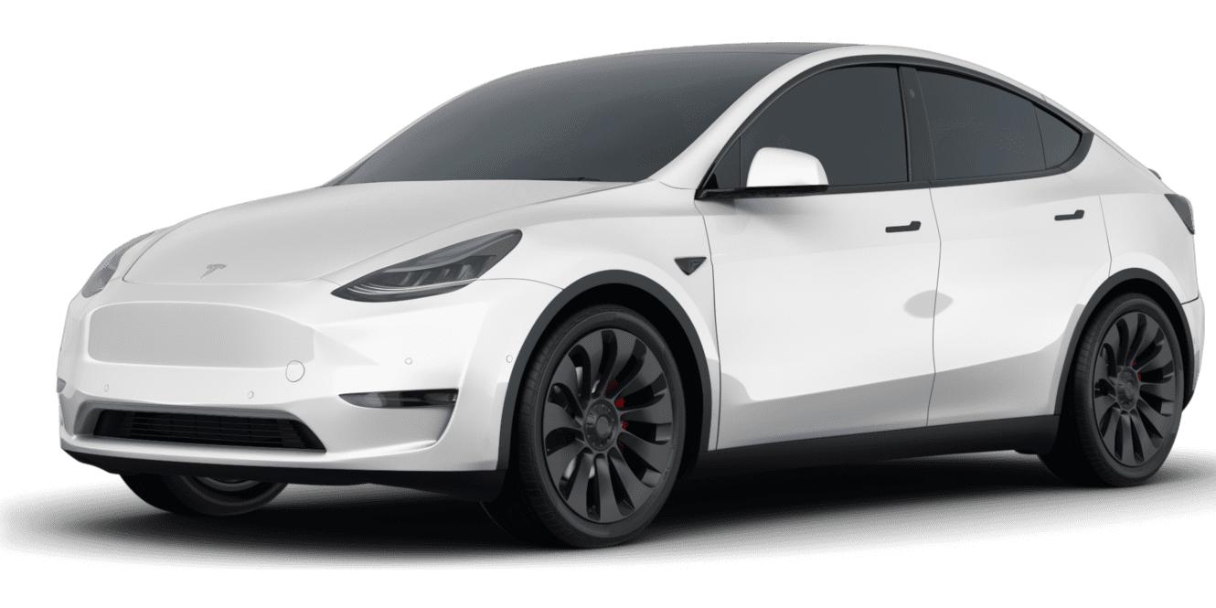 TESLA MODEL Y 2021 5YJYGDEF9MF121555 image